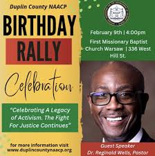 Duplin County's NAACP chapter honors the national organization's 116th  birthday