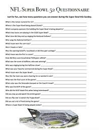 While working as a newspaper journalist, clark realized his super powers. The Rotter Homestead Super Bowl 52 Questionnaire Free Printable