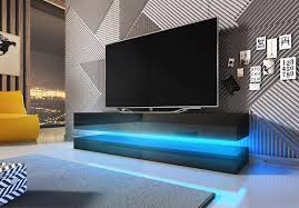 China Modern High Gloss Living Room Led Light Tv Stands Hf Wf06032 China Tv Stand Modern Tv Stand
