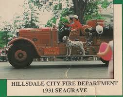 1931 Seagrave and Fire Fighting — Hillsdale County Historical Society