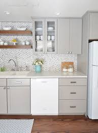 Gray White Kitchen Remodel Gray And White Kitchen White Kitchen Remodeling White Kitchen Appliances