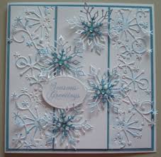 It's christmas time and time for some diy. X070 Hand Made Christmas Card Using Memory Box Snowflake Dies Christmas Cards Christmas Cards Handmade Christmas Cards To Make