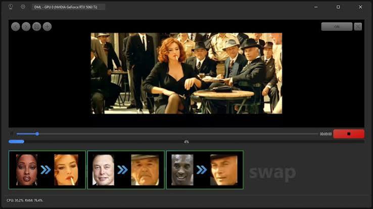 AI Video Face Swap Desktop App - Realistic Video Deepfakes | Tuguoba