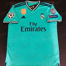 Buy authentic real madrid c.f. Real Madrid Jersey 2019 Champions League Jersey On Sale