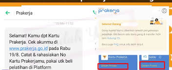 Sistem online dipilih agar tak tak ada duplikasi atau pendaftar dengan dikutip dari prakerja.go.id, kartu pra kerja tidak hanya untuk mereka yang sedang mencari pekerjaan, tetapi juga untuk buruh, karyawan dan pegawai. Catat Jadwal Pengumuman Kartu Prakerja Gelombang 11 Dan Ini Tanda Anda Lolos Seleksi Media Blitar
