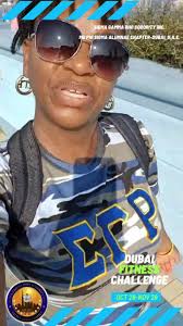 Happy 22nd Sorors! 💛💙, Mu Phi Sigma’s Basilues Kimberly Braxton is  kicking off the 22nd with getting her steps in for the Dubai Fitness  Challenge! 💪💙💛, ., ., ., Learn more about the Dubai Fitness ...