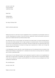 Sollicitatiebrief Vakkenvuller Solliciteer Net