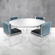 Round room kitchen and dining tables that have removable leaves are ideal for optimising the surface area of your table. Brixton Round Dining Table Modshop