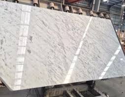 White marble and gray stone pick up shades in the artwork. Carrara White Marble Slab For Kitchen Bathroom Wall Floor From China Stonecontact Com