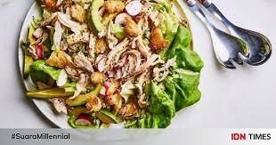 Tekstur sayur segar yang dilengkapi dengan saus thousand island lezat jadi resep salad sayur untuk diet yang. 5 Resep Salad Sayur Yang Enak Dan Bisa Untuk Menu Diet