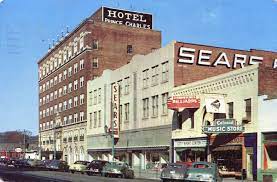 This Is A Photo Of The Old Sears And The Prince Charles Hotel Downtown Fayetteville Nc Many Many Years Ago When I America City Haunted Places Fayetteville Nc