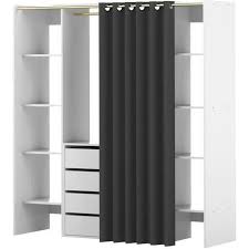 Aménagez et concevez votre cuisine selon vos envies et votre style avec nos nombreuses combinaisons de meubles de cuisine. Dressing Bois Panneaux De Particules Cdiscount Maison