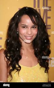 Zoe kravitz daughter of lisa and lenny hi-res stock photography and images 