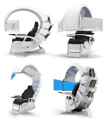 10 Crazy Gaming Chairs That Bring The Ultimate Gaming Experience Into Your Living Room Expensive Gadgets Computer Workstation Gaming Station