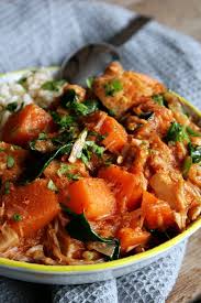 Jackfruit Sweet Potato Curry With Spinach Rezept Susskartoffel Curry Jackfrucht Rezepte Susskartoffel
