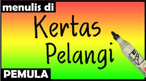 Contoh lengkap kerajinan tangan dari sedotan beserta cara membuat dengan mudah dengan gambar dan penjelasan mulai dari bunga, anyaman, tirai, hiasan dinding. Cara Menulis Rapi Di Kertas Asturo Pelangi Untuk Pemula Colored Paper Write Youtube