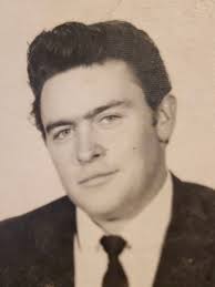 This is a picture of my late brother, Denis Frampton, taken at the site of  a Cornwall fire..(not sure of the date)