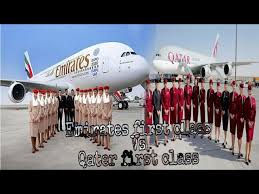 Uae is the next singapore, where geographically, qatar is a small peninsular of about 3 times the land area of the emirate of dubai. Emirates A380 First Class Vs Qatar Airways A380 First Class Who Is Better Them 2018 Omyplane