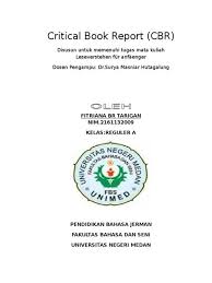 Contoh jurnal karya tulis ilmiah sederhana. Kumpulan Critical Book Report Cbr Pdf Contoh Format Cbr Yang Baik Dan Benar