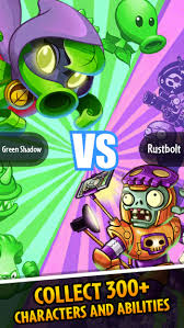 Plants vs. Zombies Heroes, A Mobile Collectible Card-Based Strategy Game  Pitting Superhero Plants Against Zombies