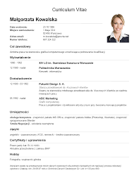 Increase your chances on getting hired with a professional resume. Curriculum Vitae Samples