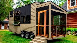 Gorgeous Stunning Tiny House For Sale With Screened In Porch In Maine Tiny House Exterior Tiny House Big Living Tiny Houses For Sale