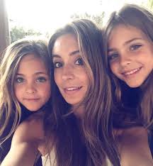 13 year old beautiful girls. Mum Of World S Most Beautiful Girls Shares Snap Of Her Eight Year Old Twins In Their Swimming Costumes Just Weeks After She Was Blasted For Exploiting Their Looks