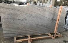 New Viscount White Granite Tombstone Headstone