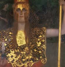 Athena, also referred to as athene, is a very important goddess of many things. Gustav Klimt Minerva Oder Pallas Athene Kunstdruck Leinwandbild Glasbild