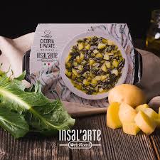 Zuppa Cicoria E Patate Zuppe Pronte Di Verdure Da Scaldare Insal Arte Comfort Food Cibo Patate
