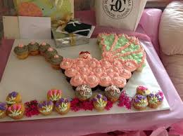 Baby Shower Carriage Cupcakes Unicorn Dreaming