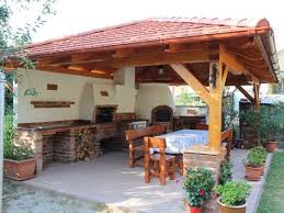 Kemax Gyori Kerti Konyha Backyard Patio Patio Outdoor Kitchen Design