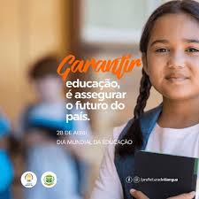 O aprendizado, a possibilidade de estimular habilidades socioemocionais e o desenvolvimento da. 28 De Abril Dia Mundial Da Educacao
