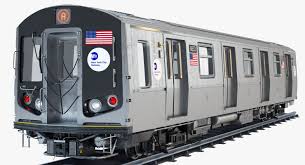 3d New York R160 Subway Train Subway Train Nyc Subway Train