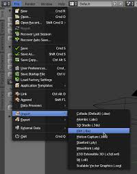Even from the very first line go to the directory with the directory and move the program into a command directory. How To Import Ascii Fbx Files To Blender Blender 3d Architect