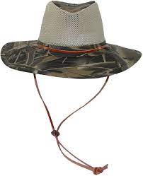 Amazon Canada Ctm Mens Cotton Vented Camo Safari Hat With Wind Cord Xlarge Camo Safari Hat Camouflage Accessories Hats