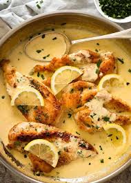 Crema, baking potato, chicken breasts, chicken broth, fresh herbs and 5 more. Creamy Lemon Chicken Breast Recipetin Eats