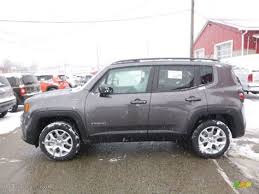 2016 Renegade Latitude 4x4 Granite Crystal Metallic Bark Brown Ski Grey Photo 3 Jeep Renegade Jeep Dream Cars