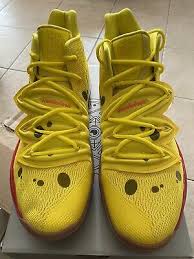 In 1999, the world fell in love with an incurably optimistic sponge. Nike Kyrie 5 Spongebob Squarepants Size 14 Cj6951 700 Men S Basketball Shoe Ebay