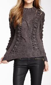 Ladies Knitted Sweater Models Women S Clothing Diy And Craft Orgu Orgu Kazak Mutevazi Moda
