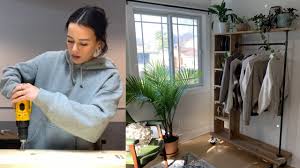 Make your own clothes rack. How To Build A Clothing Rack As Seen In My Bedroom Makeover Youtube
