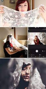 22 Create A Different Self Portrait Using Lace Photography Lessons Photography Skills Diy Photography