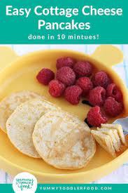 Quick Easy Cottage Cheese Pancakes Just 3 Ingredients Recipe In 2021 Cheese Pancakes Breakfast For Kids Cottage Cheese Recipes