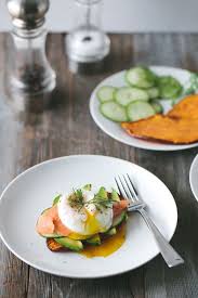 Sweet Potato Toast With Avocado Smoked Salmon And Poached Egg Sweet Potato Toast Sweet Potato Toast Recipe Brunch Recipes