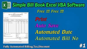 Simple Bill Book Vba Software 1l Print L Atousave L Esevail Login Youtube Manage your business accounting and inventory, bill customers, and pay vendors.
