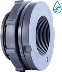 Pvc bulkhead fittings are used to connect a tank to a pipe line. Outus Pvc Bulkhead Fitting For Rain Barrels Aquariums Ponds Or Water Tanks 2 Inches Aliexpress