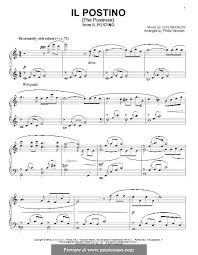 6 years ago6 years ago. Il Postino The Postman By L Bacalov Sheet Music Sheet Music Notes Music Notes