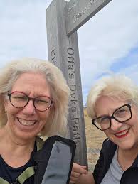 Super proud of my wife Cathie. Despite several serious health issues which  has affected her fitness and confidence with her sense of balance, she  pushes herself to satisfy my selfish desires of