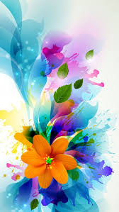 We have a massive amount of hd images that will make your computer or. Other Color Ink Background Material Yellow Flowers H5 Flower Wallpaper Colorful Flower Art Watercolor Flowers