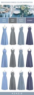Blue Bridesmaid Dresses Color Inspirations Dusty Blue Bridesmaid Dresses Steel Blue Bridesmaid Dresses Bridesmaid